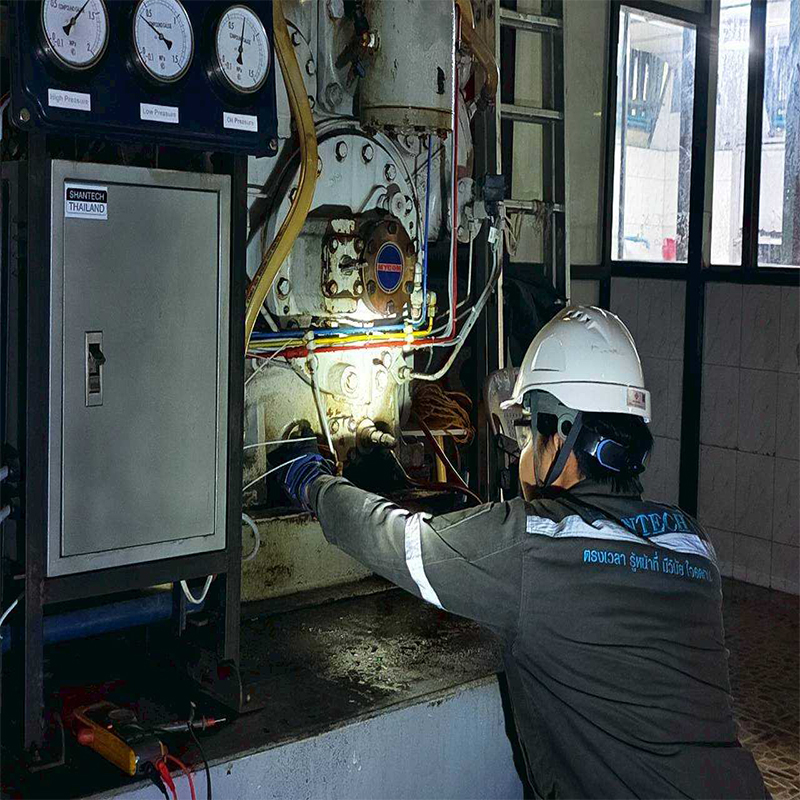 PLC System Upgrade for Tube Ice Machine in Myanmar